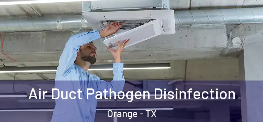  Air Duct Pathogen Disinfection Orange - TX